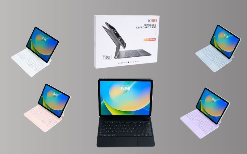 Elevate Your Tablet Experience with the KIBO Magic Series Keyboard Case