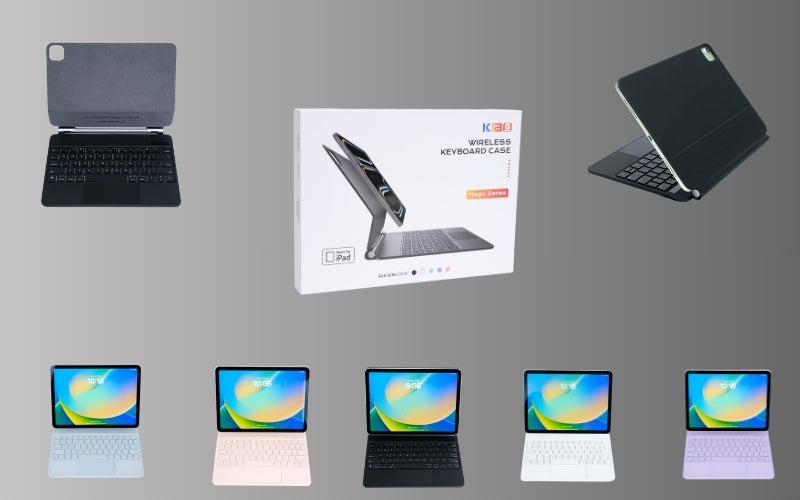 KIBO Magic Series iPad Keyboard Case: Long-Lasting Power for Every Scenario