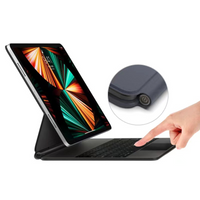 Magic Magnetic Floating Trackpad Wireless RGB Light Keyboard Case for Apple iPad Air 4/5 & Pro 11“ & Air 11” M2/M3 (2024/2025) - KIBO