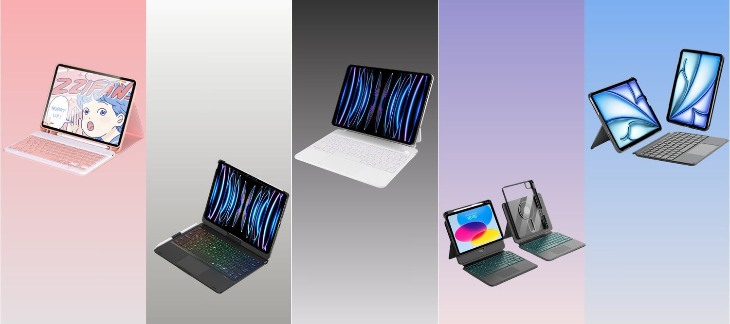 How to Choose the Right Tablet Keyboard Case? KIBO Helps You Find the Perfect Match!