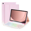 Smart Wireless Detachable Trackpad RGB Backlit Keyboard Case for Samsung Galaxy Tab S9 Plus & S9 FE Plus 12.4" - KIBO