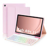 Smart Wireless Detachable Trackpad RGB Backlit Keyboard Case for Samsung Galaxy Tab A9 Plus 11" 2023 (SM-X210/X215/X216) - KIBO