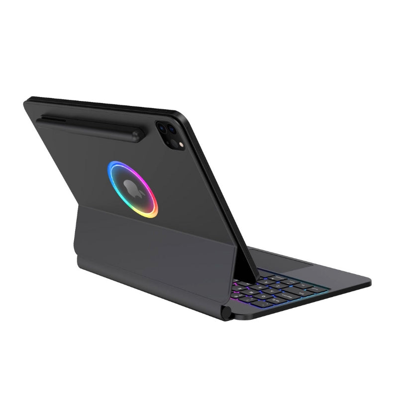 360 Degree Rotating Magnetic Hollow-Design Keyboard Case for iPad Pro 12.9-inch 2nd/3rd/4/5/6th Gen 2017/2018/2020/2021/2022 - KIBO