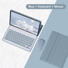 Detachable Magnetic Color Bluetooth Keyboard Case for Lenovo Tab P12 12.7" 2023 (TB370/TB371) - KIBO