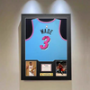 Dwyane Wade Miami Heat Framed Jersey Display (60×80cm) – Facsimile Signature Edition - i-Station Mobile Phone & Electronic Device Repair and Accessories