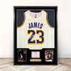 LeBron James Los Angeles Lakers Framed Jersey Display – Facsimile Signature Edition - i-Station Mobile Phone & Electronic Device Repair and Accessories