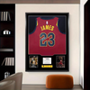 LeBron James Cleveland Cavaliers Framed Jersey Display – Facsimile Signature Edition - i-Station Mobile Phone & Electronic Device Repair and Accessories