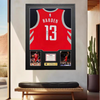 James Harden Houston Rockets Framed Jersey Display – Facsimile Signature Edition - i-Station Mobile Phone & Electronic Device Repair and Accessories