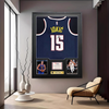 Nikola Jokić Denver Nuggets Framed Jersey Display – Facsimile Signature Edition - i-Station Mobile Phone & Electronic Device Repair and Accessories