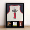 Derrick Rose Chicago Bulls Framed Jersey Display – Facsimile Signature Edition - i-Station Mobile Phone & Electronic Device Repair and Accessories