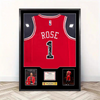 Derrick Rose Chicago Bulls Framed Jersey Display – Facsimile Signature Edition - i-Station Mobile Phone & Electronic Device Repair and Accessories