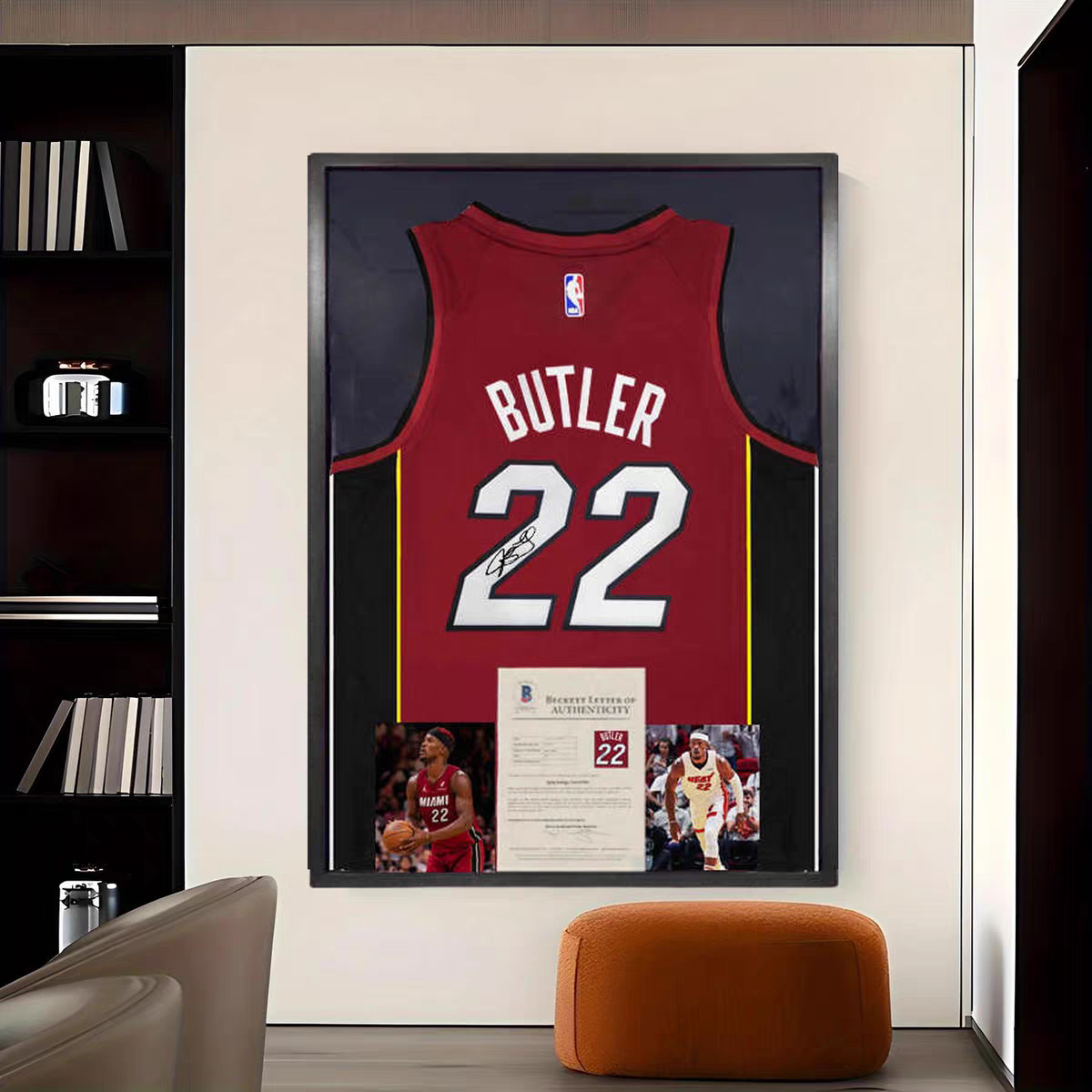 Jimmy Butler Miami Heat Framed Jersey Display – Facsimile Signature Edition - i-Station Mobile Phone & Electronic Device Repair and Accessories