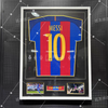 Lionel Messi FC Barcelona Framed Jersey Display (60×80cm) – Facsimile Signature Edition - i-Station Mobile Phone & Electronic Device Repair and Accessories