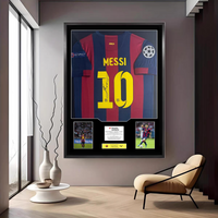 Lionel Messi FC Barcelona Framed Jersey Display (60×80cm) – Facsimile Signature Edition - i-Station Mobile Phone & Electronic Device Repair and Accessories