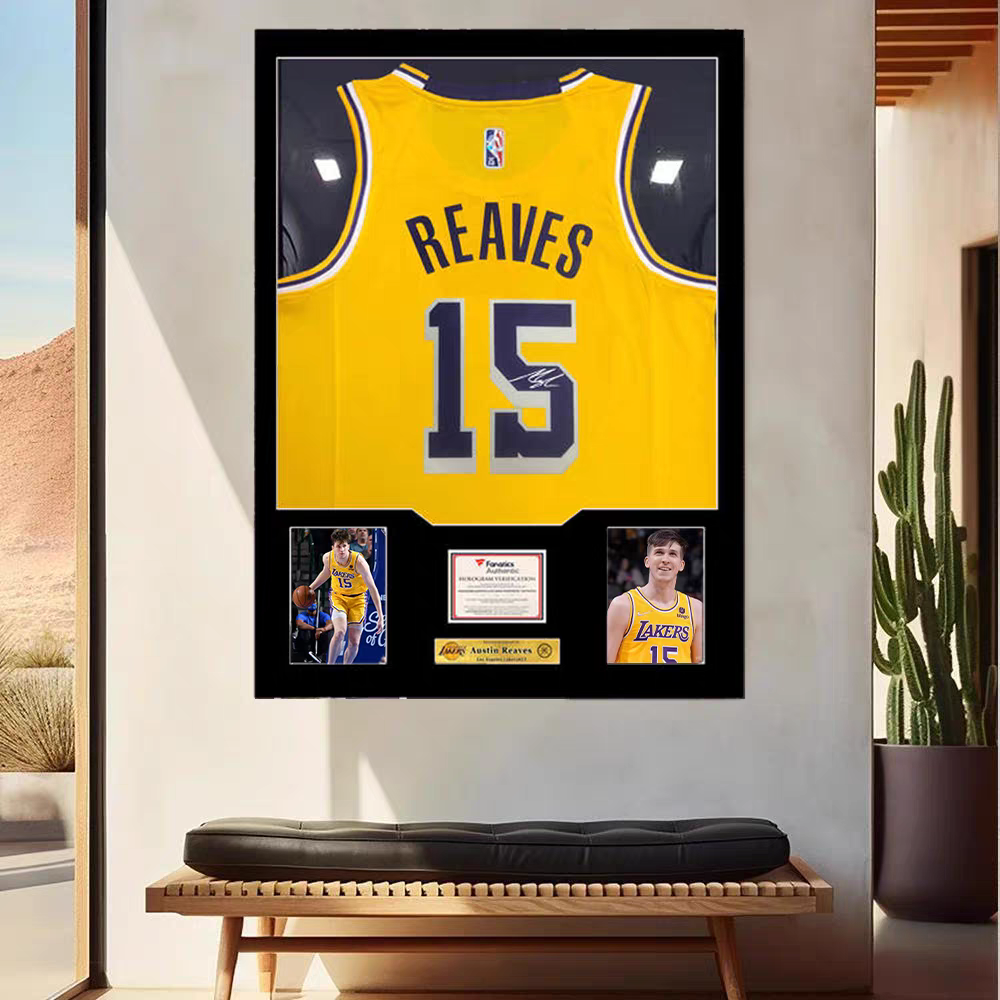 Austin Reaves Los Angeles Lakers Framed Jersey Display – Facsimile Signature Edition - i-Station Mobile Phone & Electronic Device Repair and Accessories