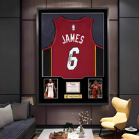 LeBron James Miami Heat Framed Jersey Display – Facsimile Signature Edition - i-Station Mobile Phone & Electronic Device Repair and Accessories
