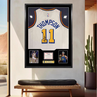 Klay Thompson Golden State Warriors Framed Jersey Display – Facsimile Signature Edition - i-Station Mobile Phone & Electronic Device Repair and Accessories