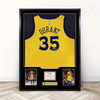 Kevin Durant Golden State Warriors Framed Jersey Display – Facsimile Signature Edition - i-Station Mobile Phone & Electronic Device Repair and Accessories