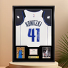 Dirk Nowitzki Dallas Mavericks Framed Jersey Display (60×80cm) – Facsimile Signature Edition - i-Station Mobile Phone & Electronic Device Repair and Accessories