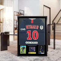 Neymar Paris Saint-Germain F.C. Framed Jersey Display (60×80cm) – Facsimile Signature Edition - i-Station Mobile Phone & Electronic Device Repair and Accessories