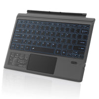 [With RGB Backlit] Microsoft Surface Pro 8 Compatible Ultra-Thin  Wireless Bluetooth Magnetic Touchpad Keyboard - KIBO