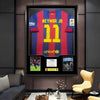 Neymar FC Barcelona Framed Jersey Display (60×80cm) – Facsimile Signature Edition - i-Station Mobile Phone & Electronic Device Repair and Accessories