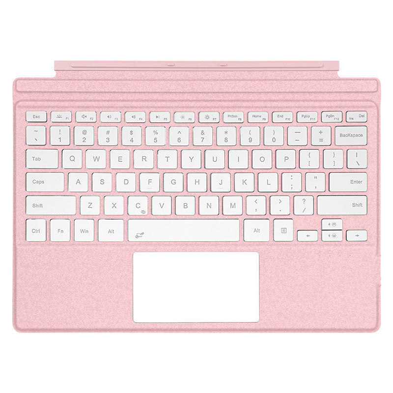 [With RGB Backlit] Microsoft Surface Go 1/2/3/4 - Compatible Ultra-Thin Wireless Bluetooth Magnetic Touchpad Keyboard - KIBO