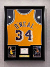 Shaquille O'Neal Los Angeles Lakers Framed Jersey Display (60×80cm) – Facsimile Signature Edition - i-Station Mobile Phone & Electronic Device Repair and Accessories