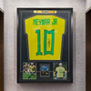 Neymar Brazil Framed Jersey Display (60×80cm) – Facsimile Signature Edition - i-Station Mobile Phone & Electronic Device Repair and Accessories