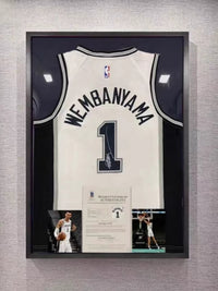 Victor Wembanyama San Antonio Spurs Framed Jersey Display (60×80cm) – Facsimile Signature Edition - i-Station Mobile Phone & Electronic Device Repair and Accessories