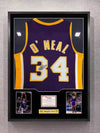 Shaquille O'Neal Los Angeles Lakers Framed Jersey Display (60×80cm) – Facsimile Signature Edition - i-Station Mobile Phone & Electronic Device Repair and Accessories