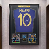 Kylian Mbappé France Framed Jersey Display (60×80cm) – Facsimile Signature Edition - i-Station Mobile Phone & Electronic Device Repair and Accessories