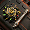 Glow-in-the-Dark EDC Transforming Fidget Spinner – Rotating Stress Relief Toy