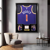 Devin Booker Phoenix Suns Framed Jersey Display – Facsimile Signature Edition - i-Station Mobile Phone & Electronic Device Repair and Accessories
